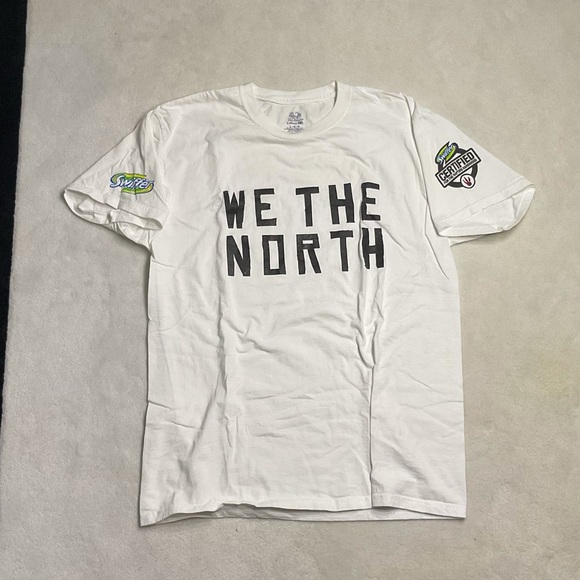 ‘We the North’ official Playoff Game Shirt Size L - Picture 1 of 2